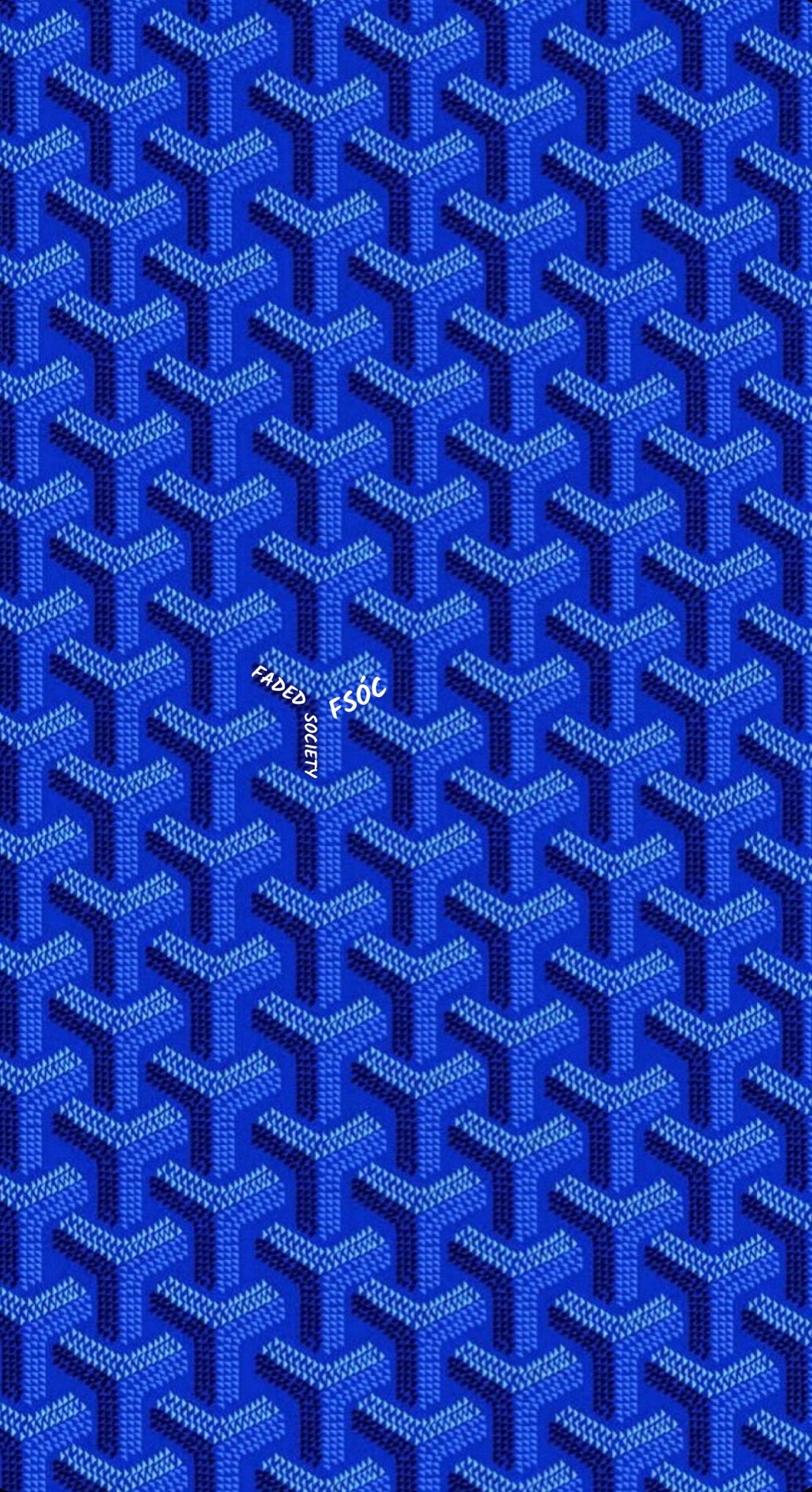 Blue FSÓC Goyard Clipper Wrap (Pre- Order)
