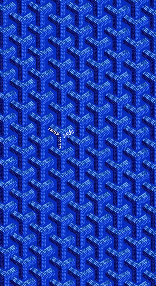 Blue FSÓC Goyard Clipper Wrap (Pre- Order)
